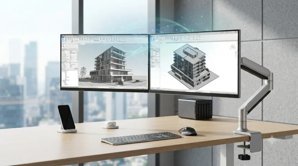 Monitor arm