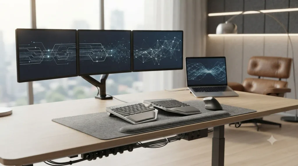 Vertical mouse ergonomic keyboard (1)